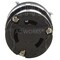 Ac Works Locking Connector, L6-30R, 30 A, 250V AC, Single Phase, Screw Terminals, Black ASL630R-BK - alternate 4